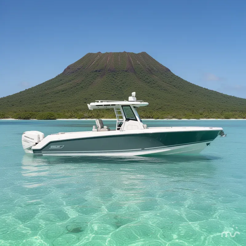 Slide: The Image of Boston Whaler 330 Outrage 2019 - 2