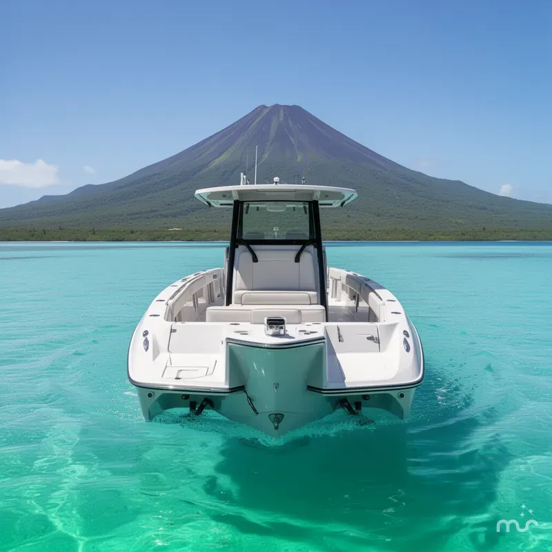 Slide: The Image of Fountain 34 Center Console 2021 - 3