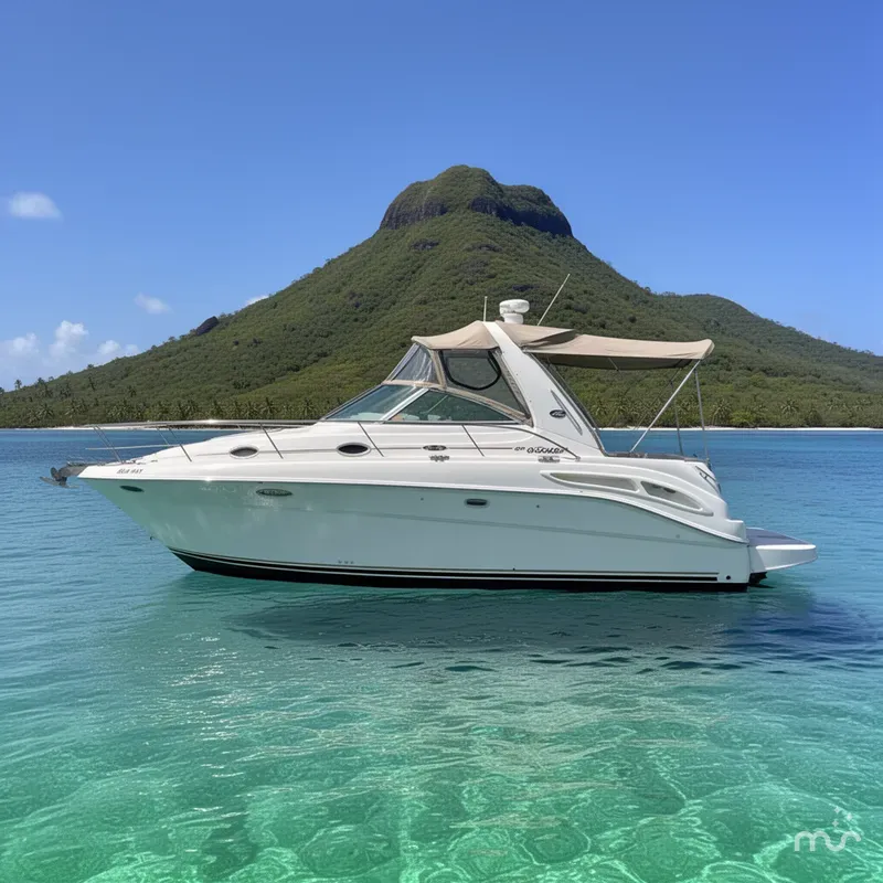 Slide: The Image of Sea Ray 340 Sundancer 2002 - 0