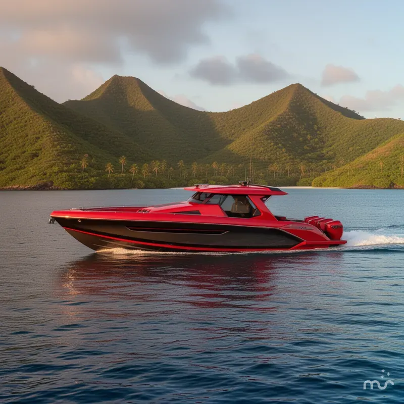Slide: The Image of R-Sport Powerboats 47 GTrs 2027 - 2