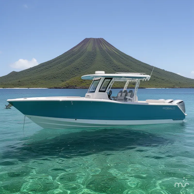 Slide: The Image of Robalo R302 Center Console 2023 - 2