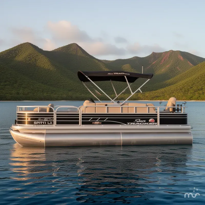 Slide: The Image of Sun Tracker SportFish 20 DLX 2023 - 2