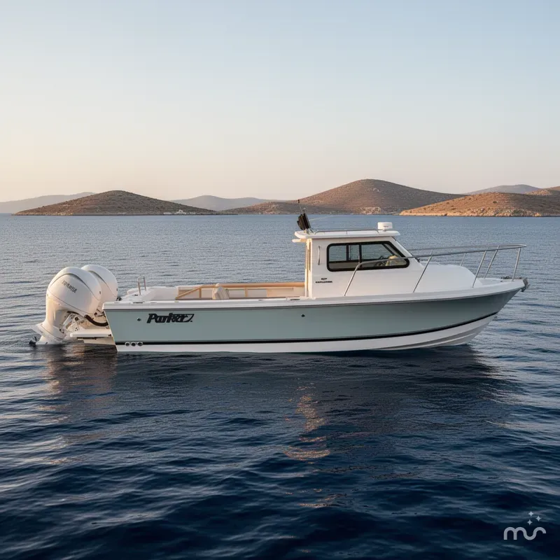 Slide: The Image of Parker Marine 247 Explorer TWIN 150S AND AIR COND. 2026 - 2