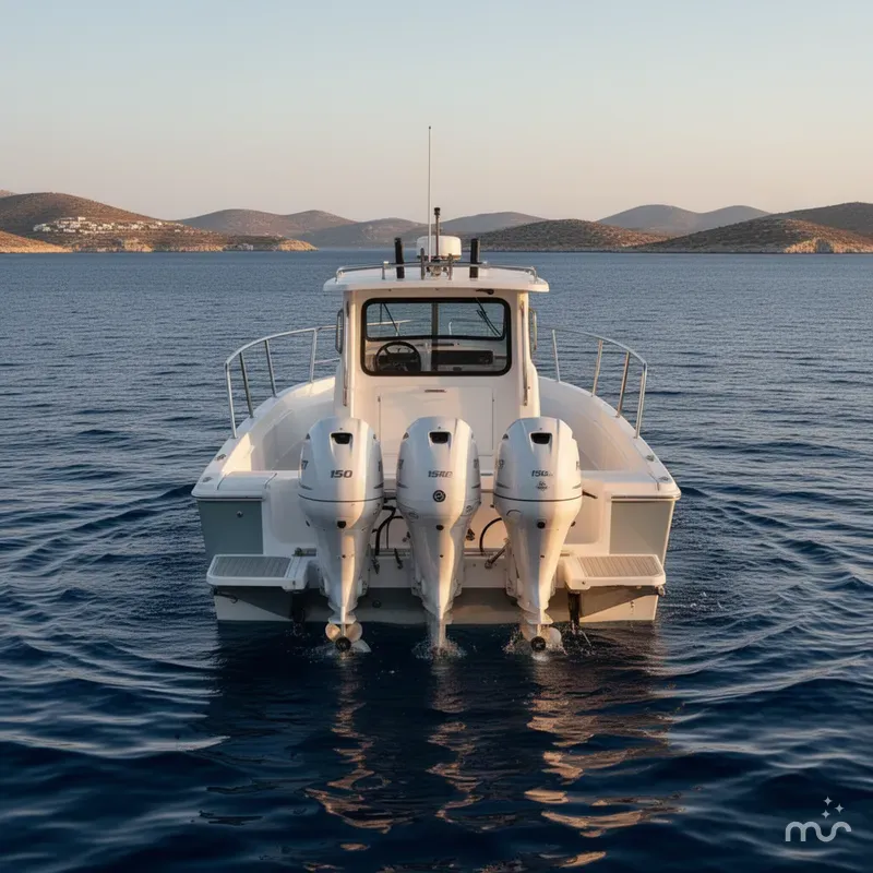 Slide: The Image of Parker Marine 247 Explorer TWIN 150S AND AIR COND. 2026 - 3