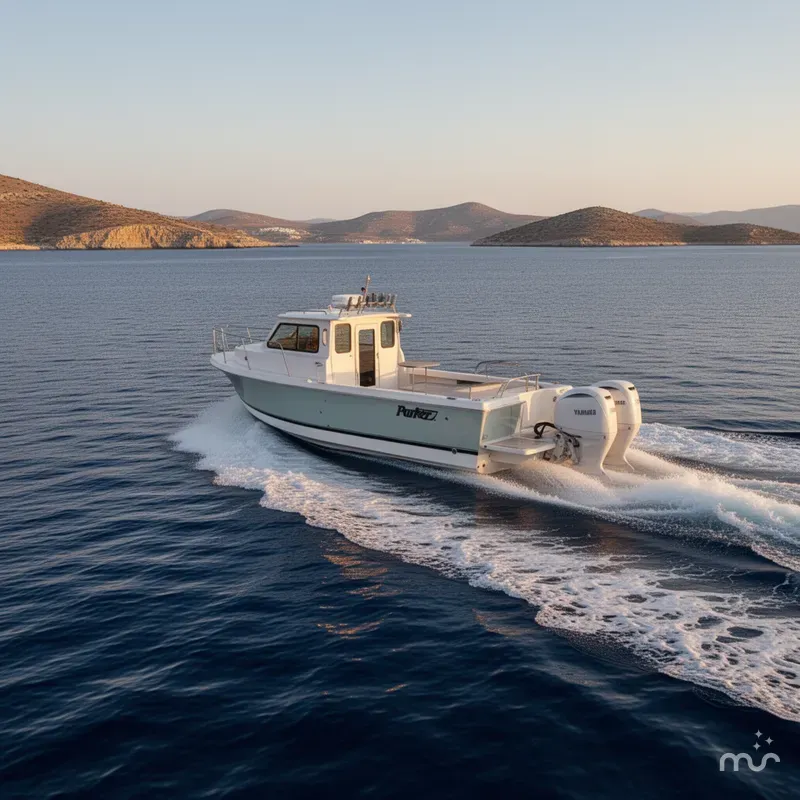 Slide: The Image of Parker Marine 247 Explorer TWIN 150S AND AIR COND. 2026 - 4