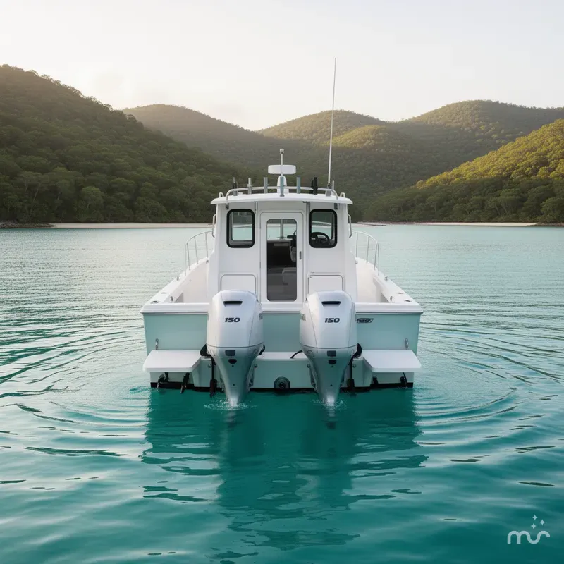 Slide: The Image of Parker Marine 247 Explorer TWIN 150S AND AIR COND. 2026 - 3