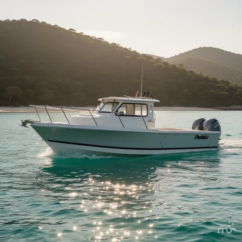Slide: The Image of Parker Marine 247 Explorer TWIN 150S AND AIR COND. 2026 - 4