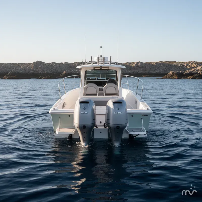 Slide: The Image of Parker Marine 247 Explorer TWIN 150S AND AIR COND. 2026 - 3