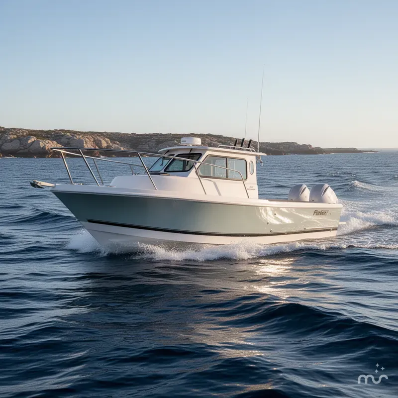 Slide: The Image of Parker Marine 247 Explorer TWIN 150S AND AIR COND. 2026 - 4