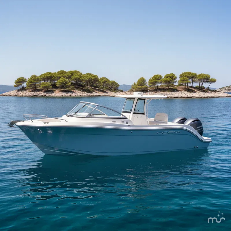 Slide: The Image of Cobia 220 Dual Console 2020 - 2