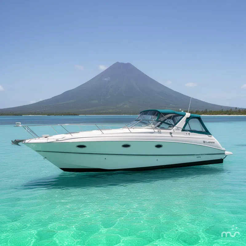 Slide: The Image of Larson Cabrio 330 2000 - 2