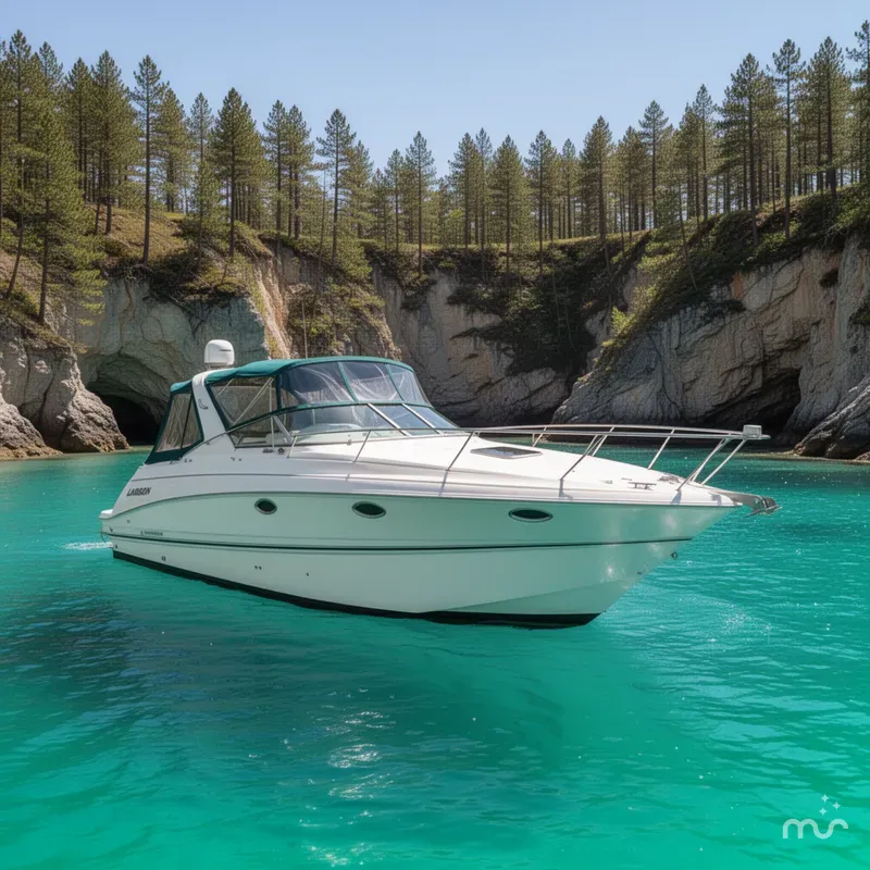 Slide: The Image of Larson Cabrio 330 2000 - 2