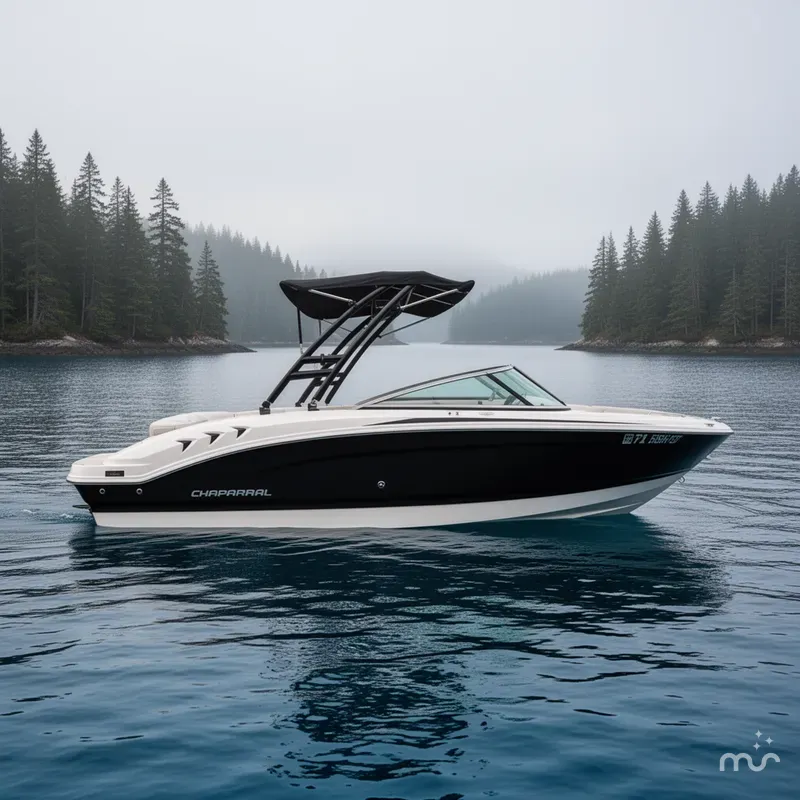 Slide: The Image of Chaparral 210 H20 FISH & SKI 2014 - 2