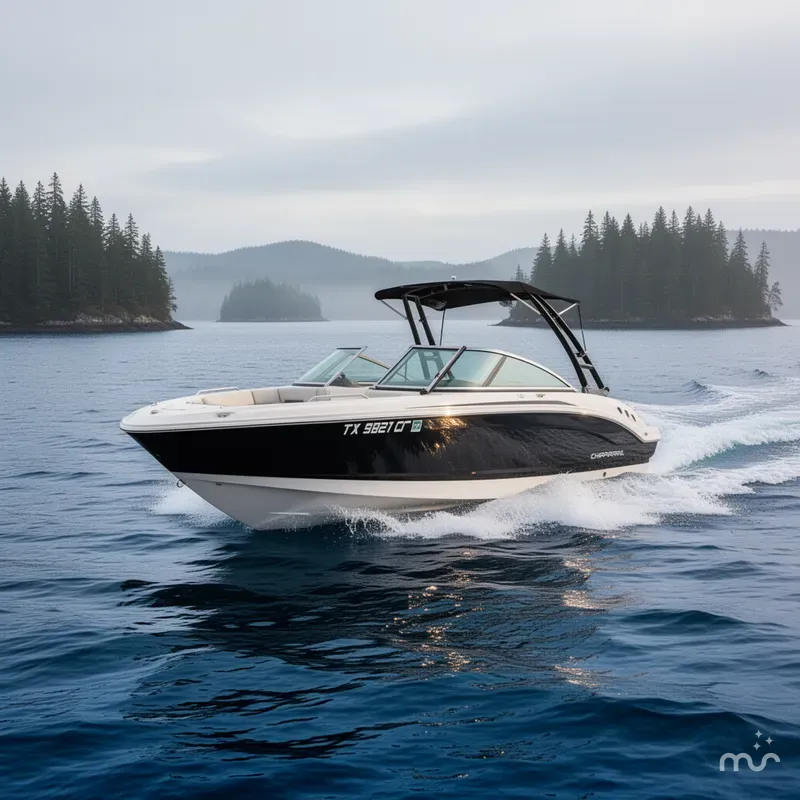 Slide: The Image of Chaparral 210 H20 FISH & SKI 2014 - 4
