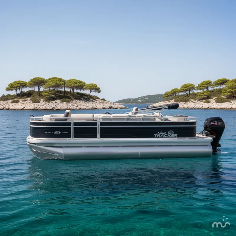 Slide: The Image of Sun Tracker SportFish 20 DLX 2026 - 2