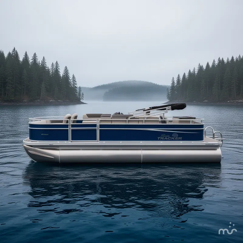 Slide: The Image of Sun Tracker Fishin' Barge 20 DLX 2026 - 2