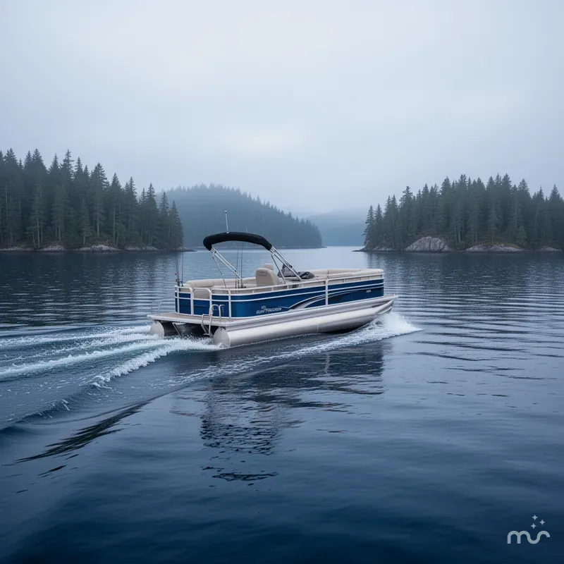 Slide: The Image of Sun Tracker Fishin' Barge 20 DLX 2026 - 4