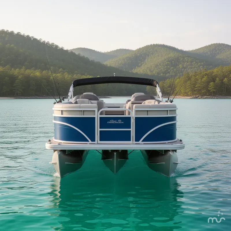 Slide: The Image of Sun Tracker Fishin' Barge 20 DLX 2026 - 3