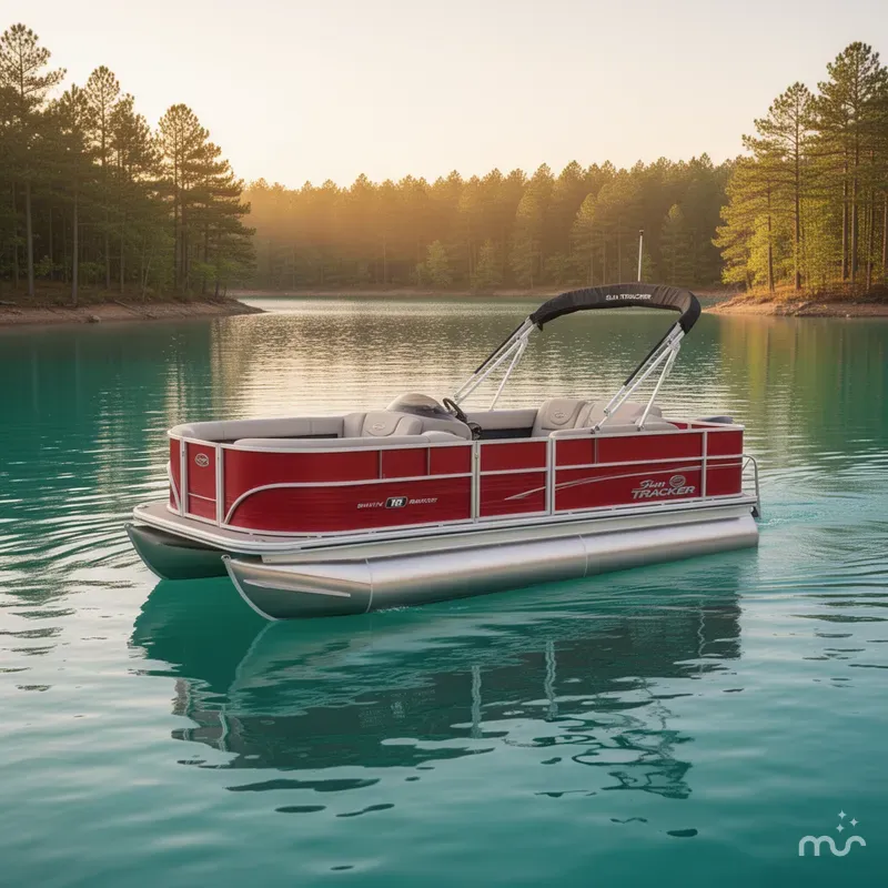 The Image of Sun Tracker Party Barge 18 DLX 2026 - 0