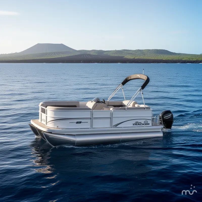 The Image of Sun Tracker Party Barge 16 DLX 2026 - 0