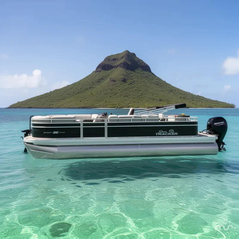 Slide: The Image of Sun Tracker SportFish 22 DLX 2026 - 2