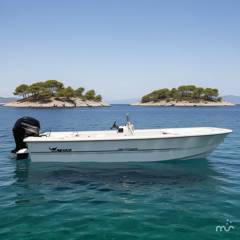 Slide: The Image of Mako Pro Skiff 21 CC 2017 - 2
