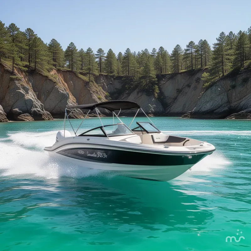 Slide: The Image of Sea Ray SPX 190 Outboard 2017 - 2