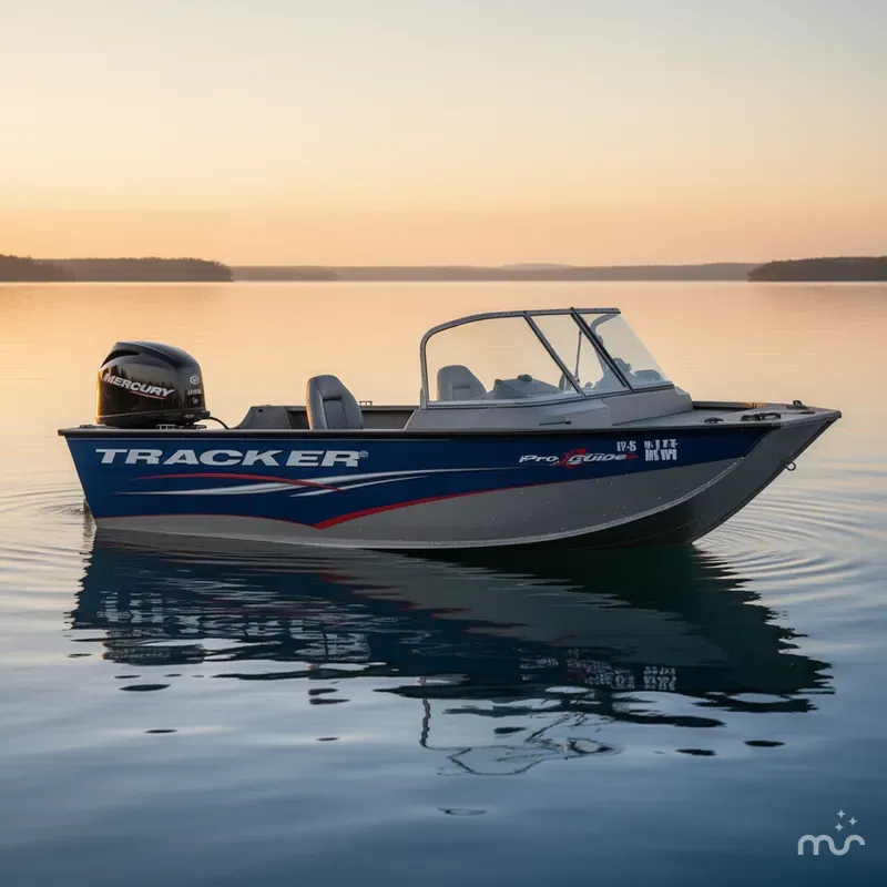 Slide: The Image of Tracker Pro Guide V-175 WT 2011 - 0