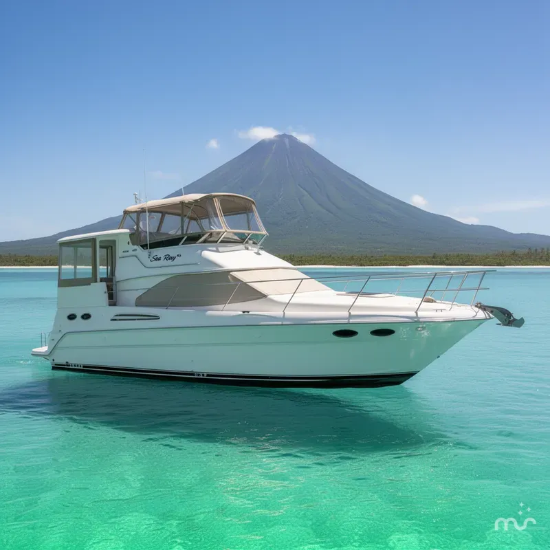 Slide: The Image of Sea Ray 380 Aft Cabin 2000 - 2