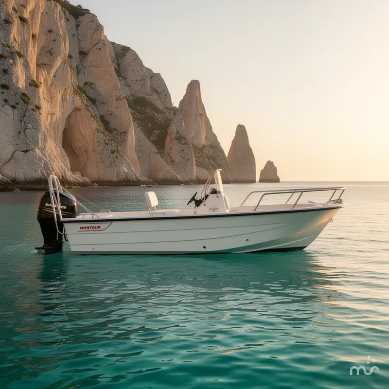 Slide: The Image of Boston Whaler 170 Montauk 2025 - 2