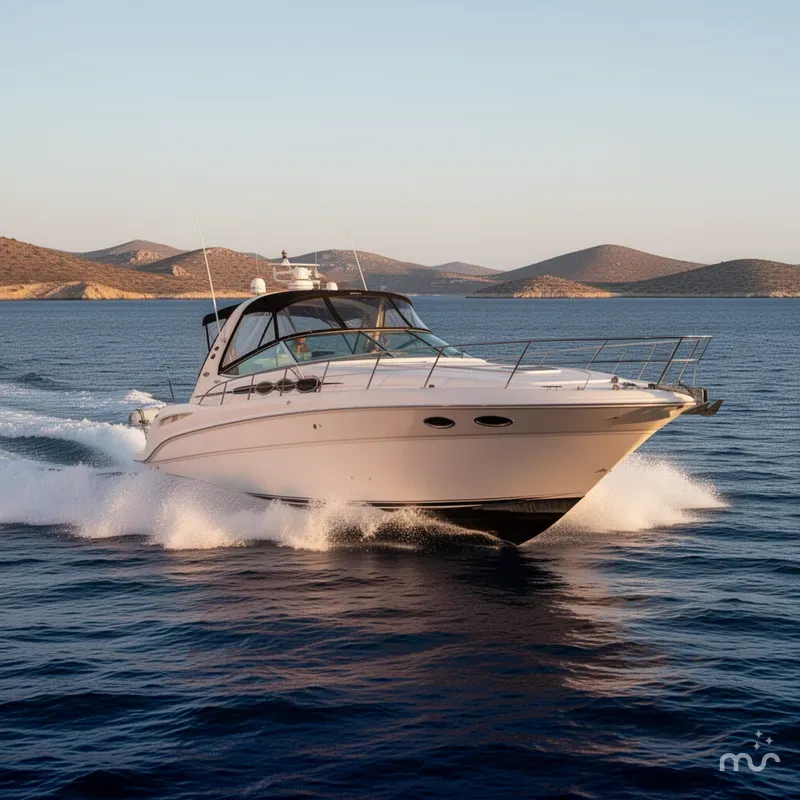 Slide: The Image of Sea Ray 38 Sundancer 2001 - 1