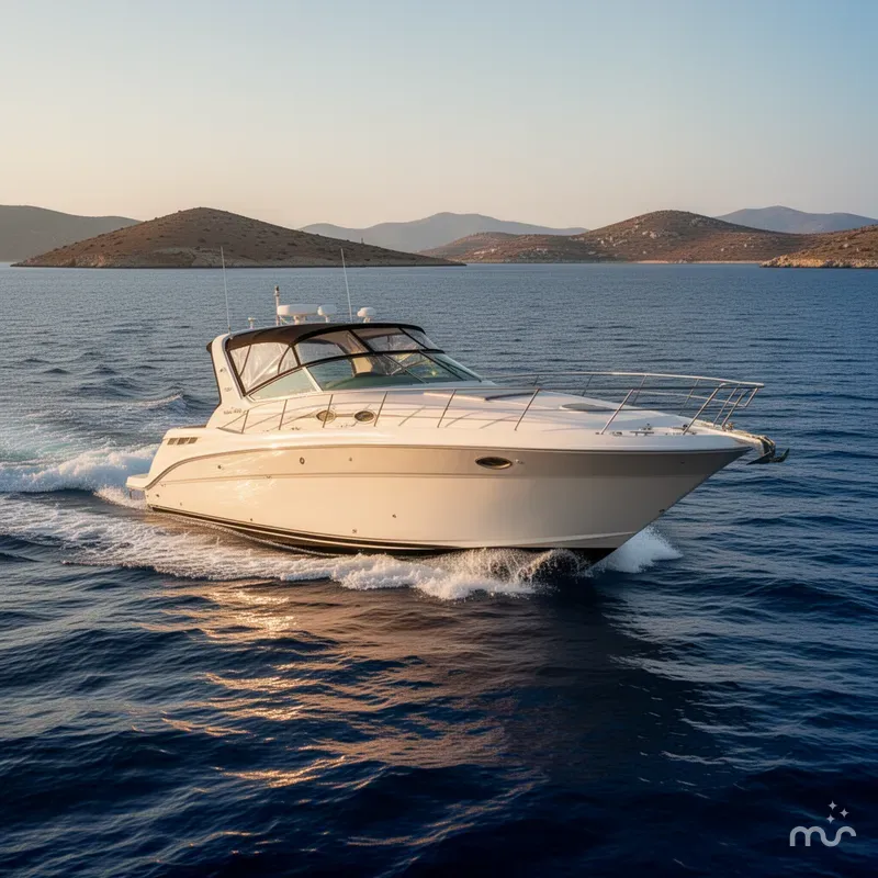 Slide: The Image of Sea Ray 38 Sundancer 2001 - 2
