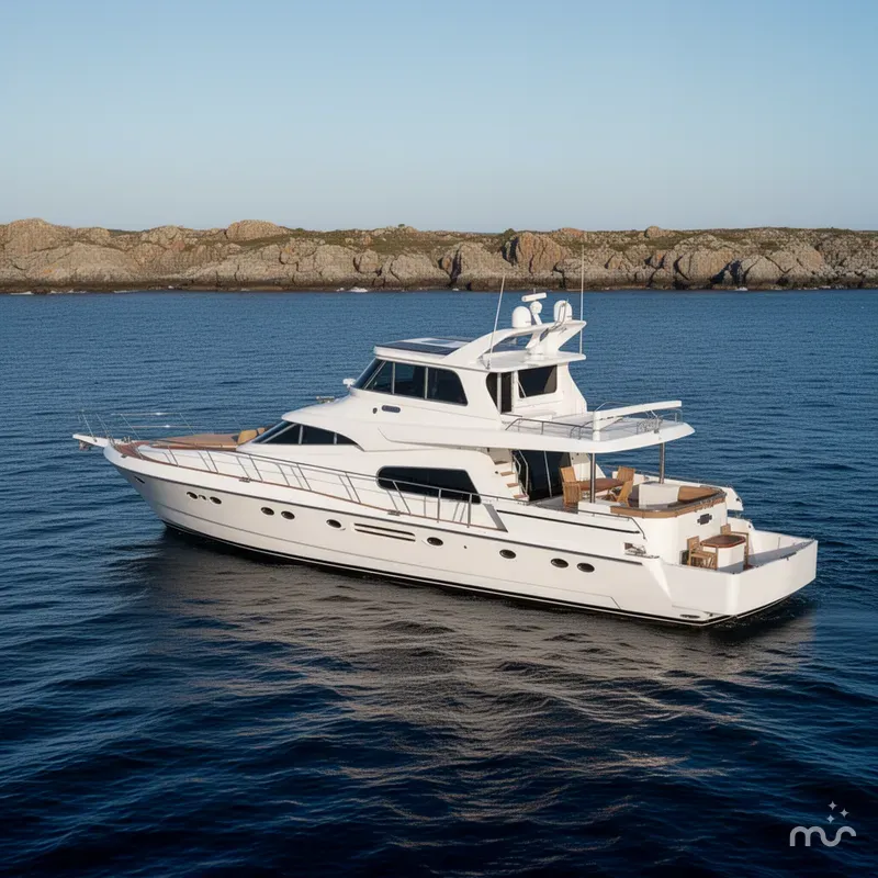 The Image of Johnson Pilothouse 70 Motor Yacht 2002 - 0