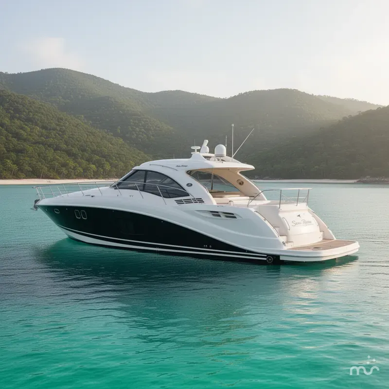 Slide: The Image of Sea Ray 55 Sundancer 2008 - 2