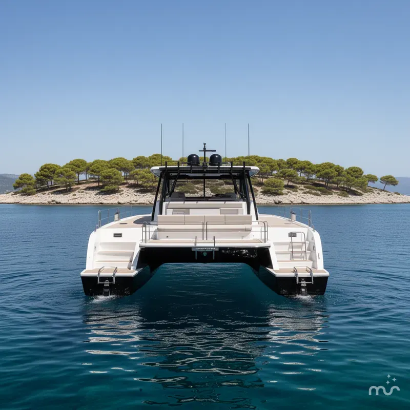 Slide: The Image of Invincible 46 Catamaran 2022 - 3