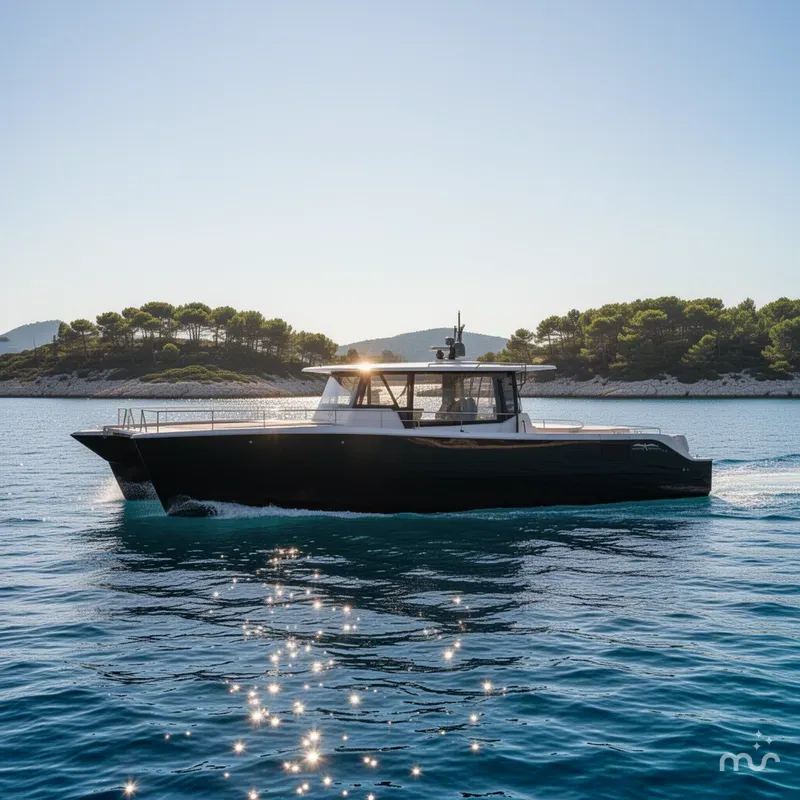 Slide: The Image of Invincible 46 Catamaran 2022 - 4
