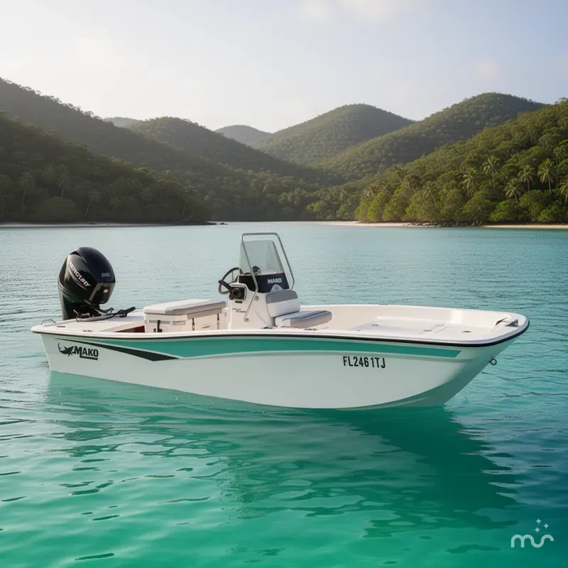 Slide: The Image of Mako Pro Skiff 15 CC 2023 - 2