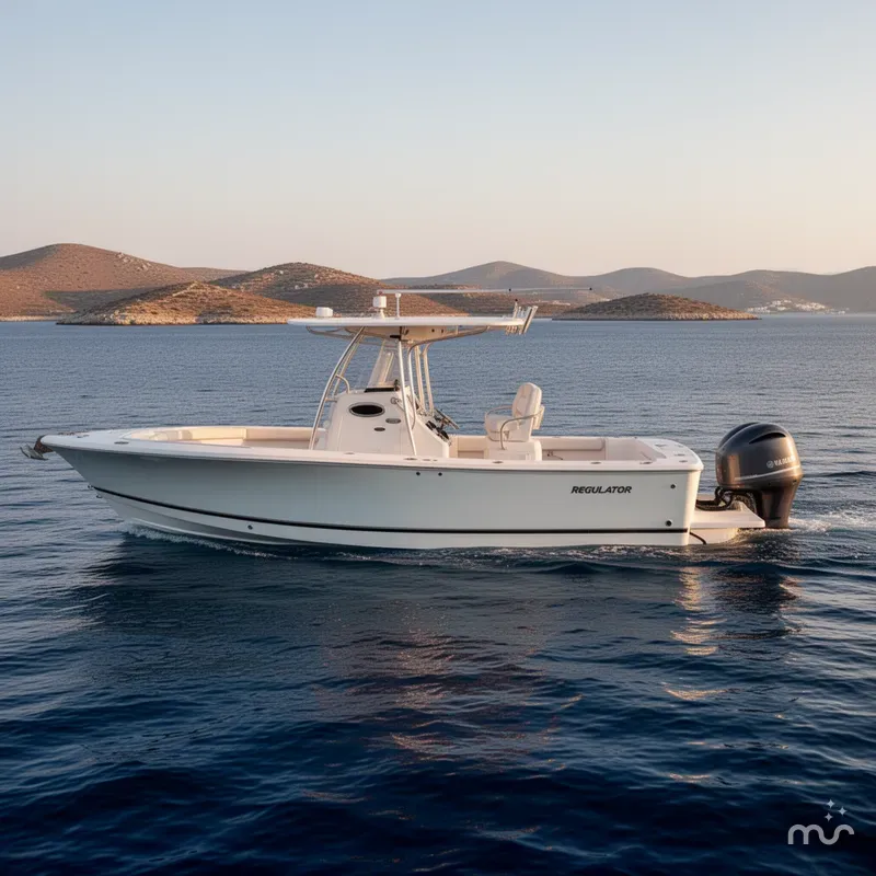 Slide: The Image of Regulator Marine 28 Forward Seating 2011 - 2