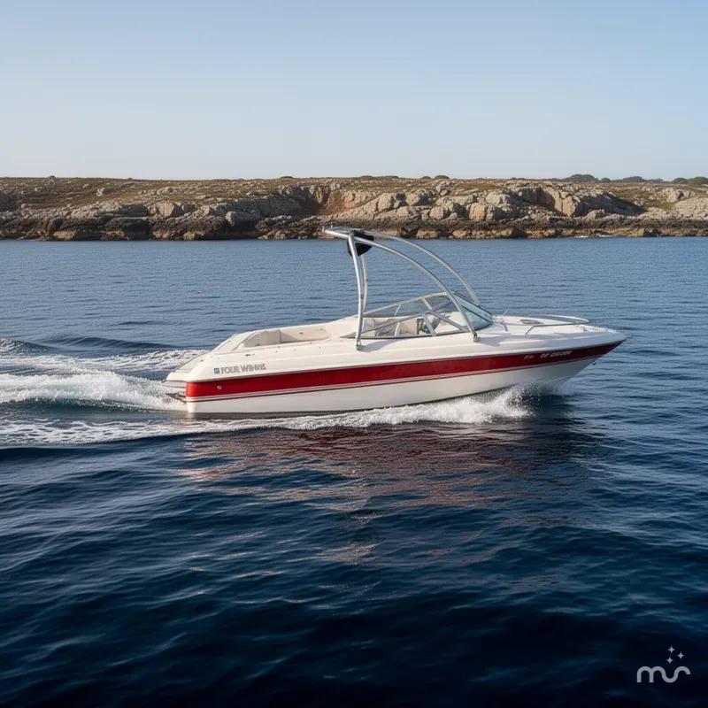 Slide: The Image of Four Winns 190 Horizon 1996 - 4