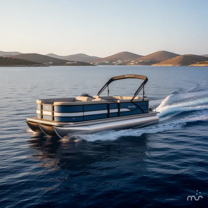 Slide: The Image of Bentley Pontoons Legacy 223 Navigator 2026 - 4
