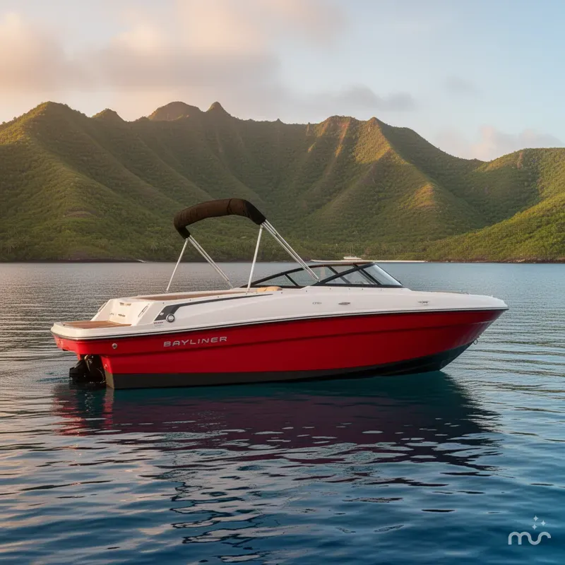 Slide: The Image of Bayliner VR4 Bowrider OB 2024 - 2