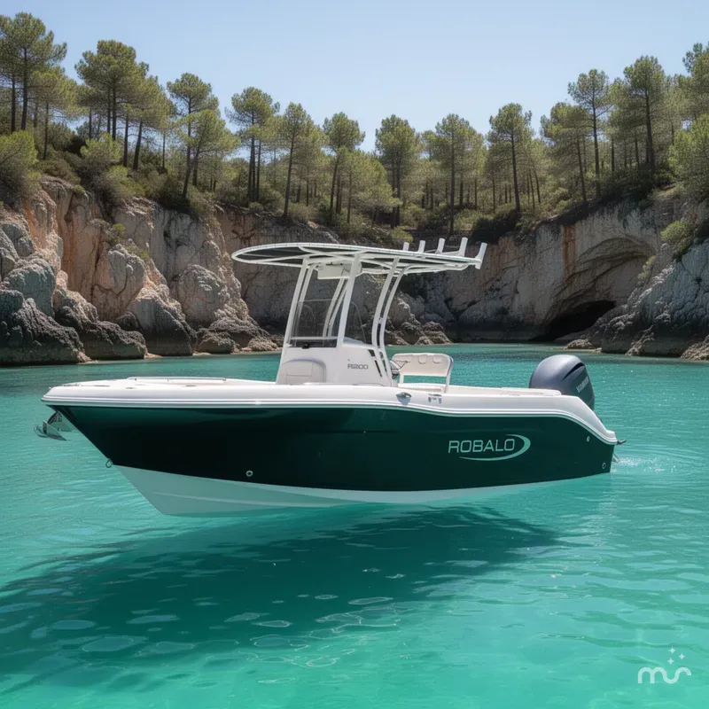 Slide: The Image of Robalo R200 Center Console 2025 - 2