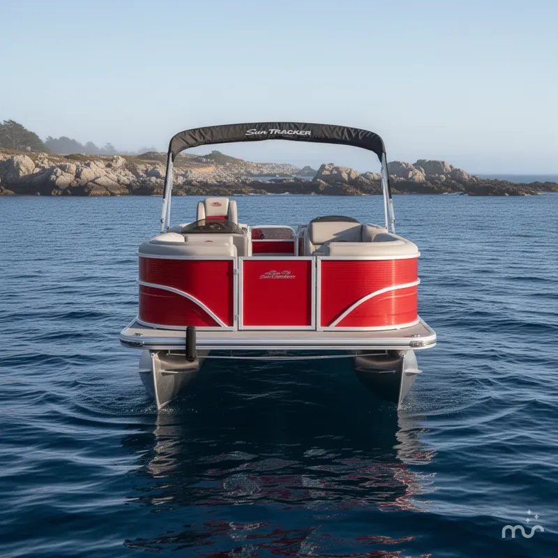 Slide: The Image of Sun Tracker Party Barge 20 DLX 2026 - 3