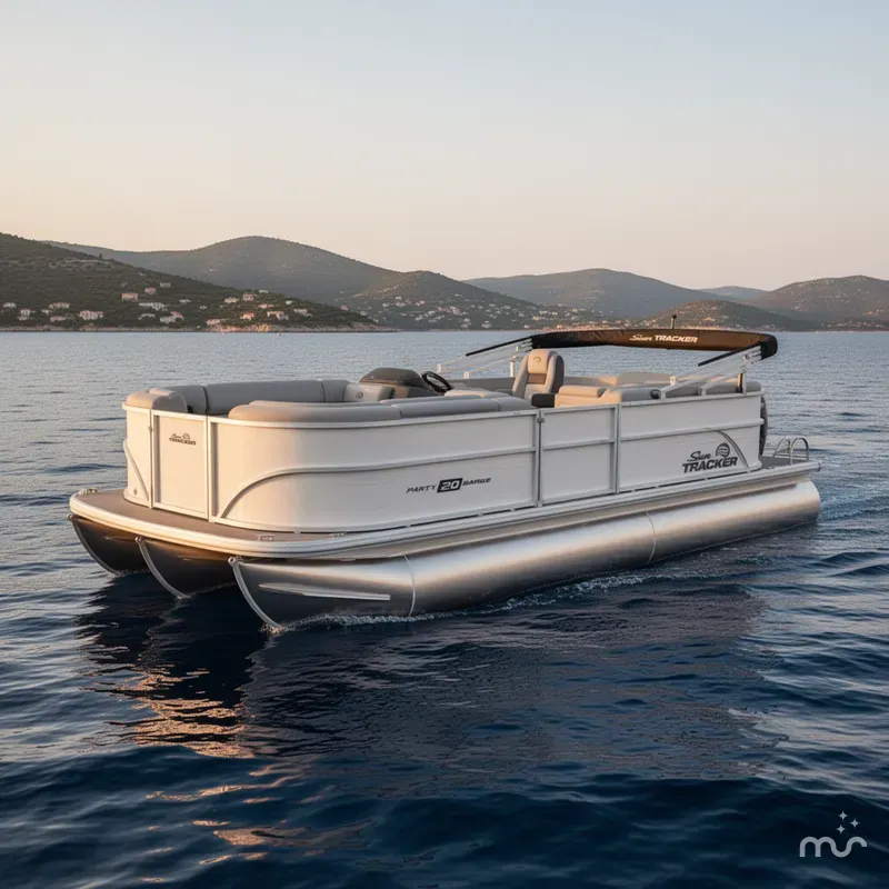 The Image of Sun Tracker Party Barge 20 DLX 2026 - 0
