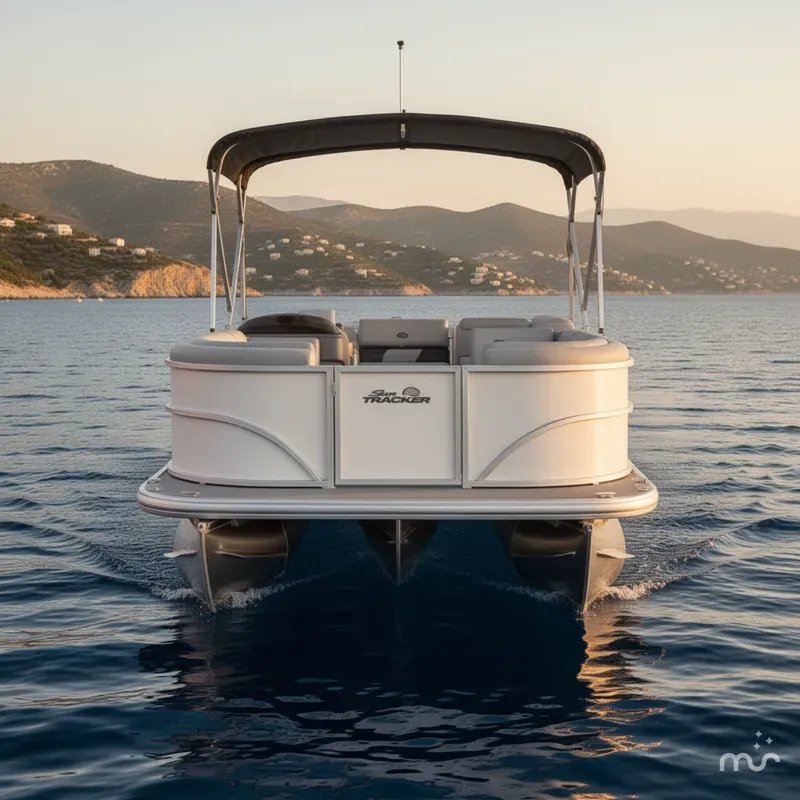 Slide: The Image of Sun Tracker Party Barge 20 DLX 2026 - 1