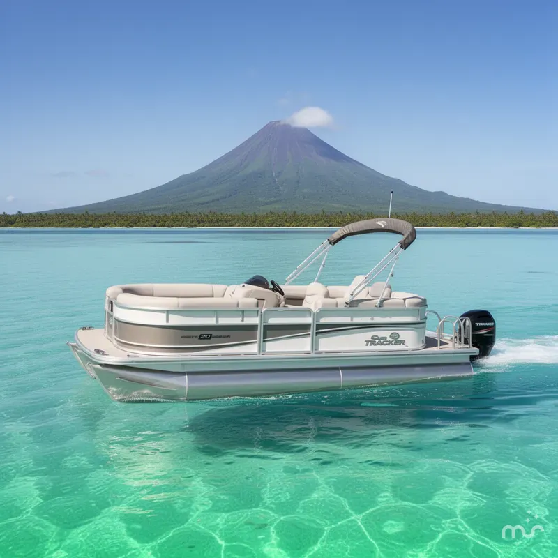 The Image of Sun Tracker Party Barge 20 DLX 2026 - 0