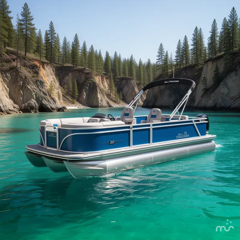 The Image of Sun Tracker Party Barge 22 RF XP3 2026 - 0