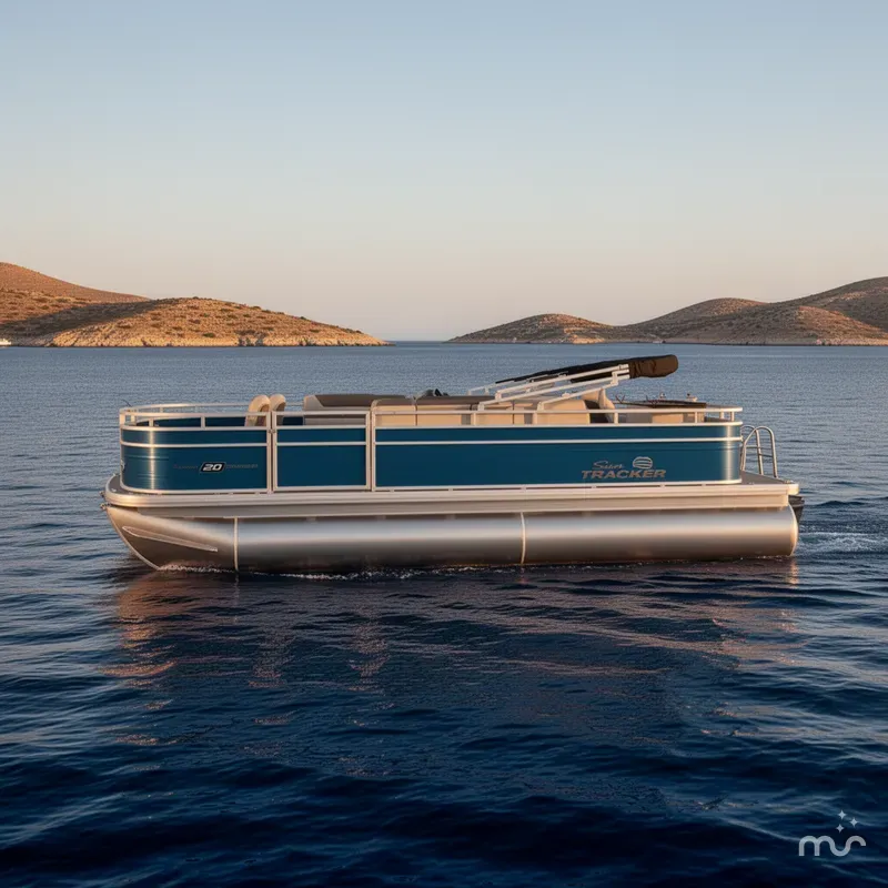 Slide: The Image of Sun Tracker Fishin' Barge 20 DLX 2026 - 2