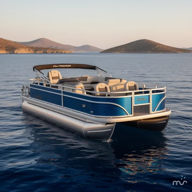 Slide: The Image of Sun Tracker Fishin' Barge 20 DLX 2026 - 3