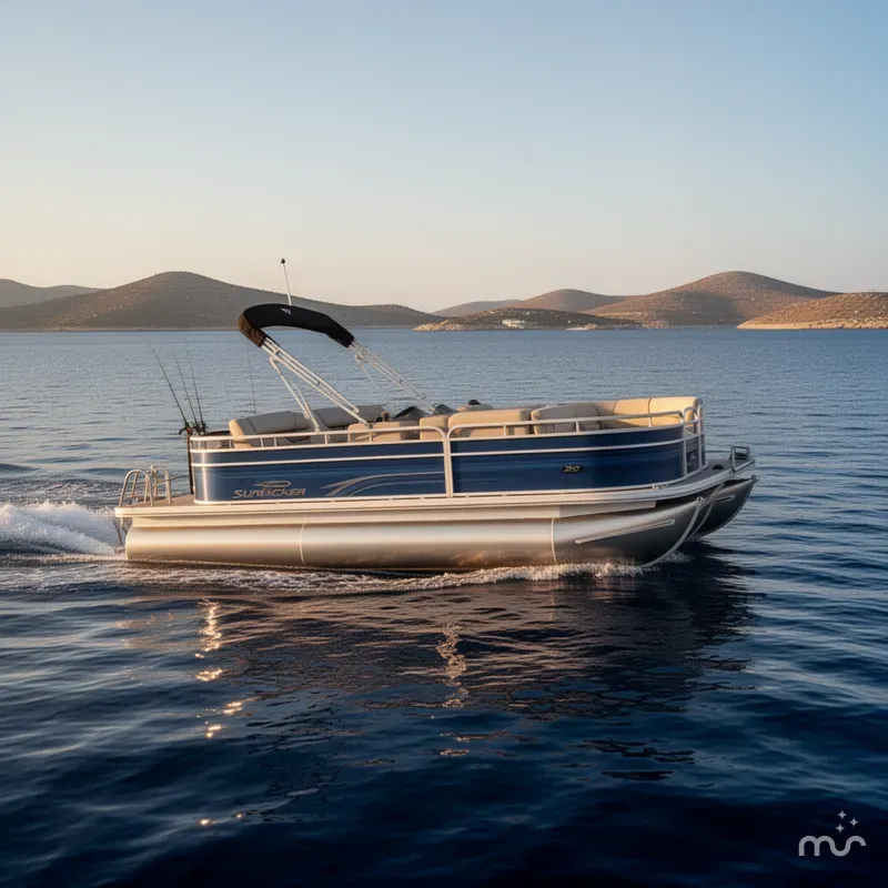 Slide: The Image of Sun Tracker Fishin' Barge 20 DLX 2026 - 4